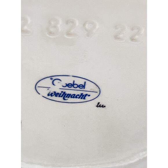 Goebel Angel Figurine 42 829 22 Frobek Weihnacht Signed 9” (22cm) Christmas - Picture 10 of 10